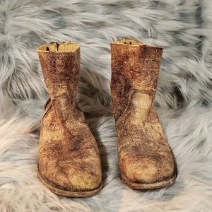 Frye distressed boots